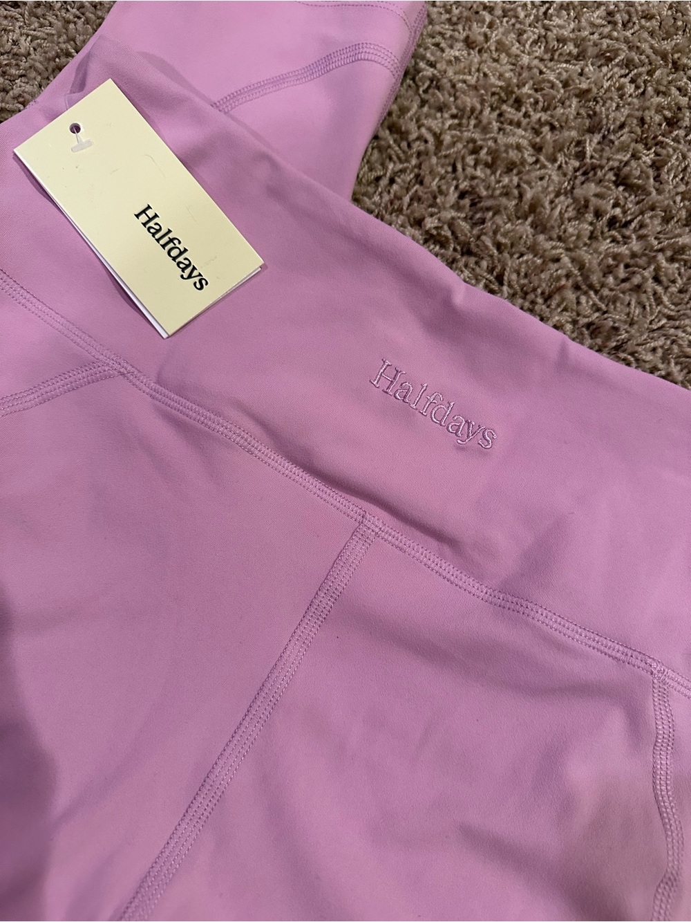Halfdays Pink Active Leggings